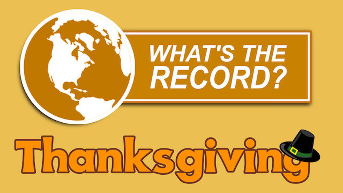 Whats the Record Thanksgiving image number null